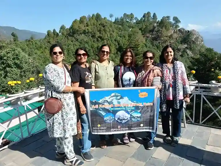 Female Group Trip At Adi Kailash Tour