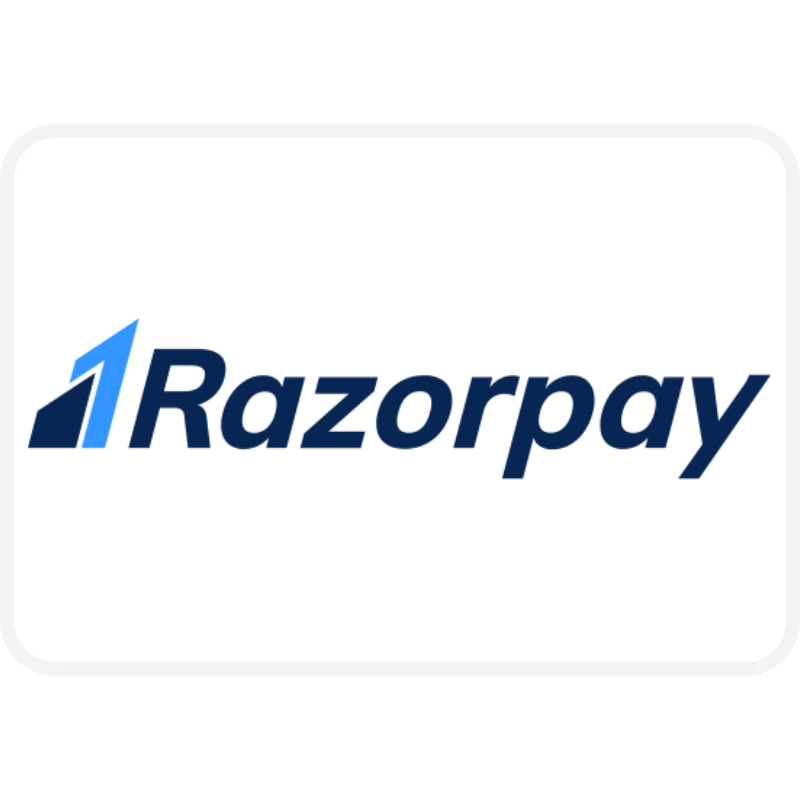 Razorpay Payment Gateway Supported