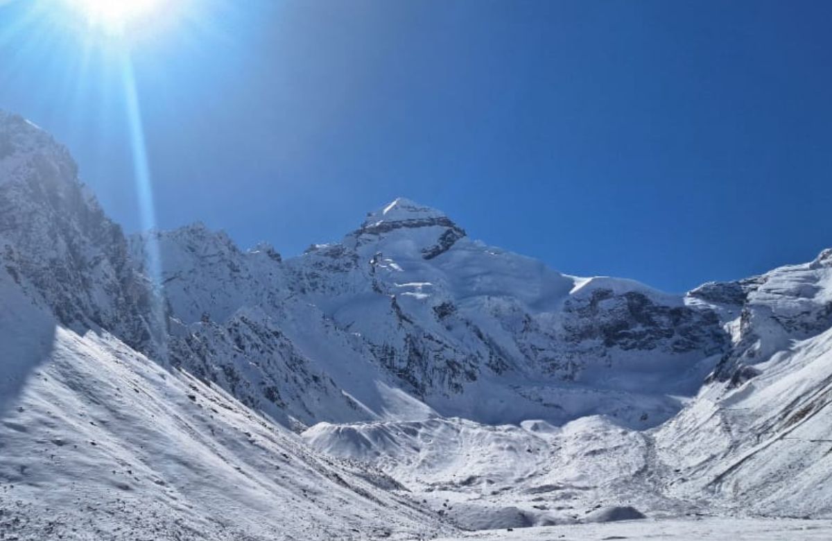 Adi Kailash, Om Parvat with Kailash Viewpoint at Lipulekh pass from Pithoragarh