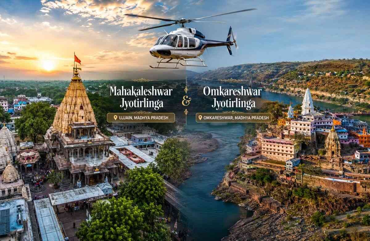 Same Day Ujjain Mahakaleshwar & Omkareshwar Tour Package from Indore